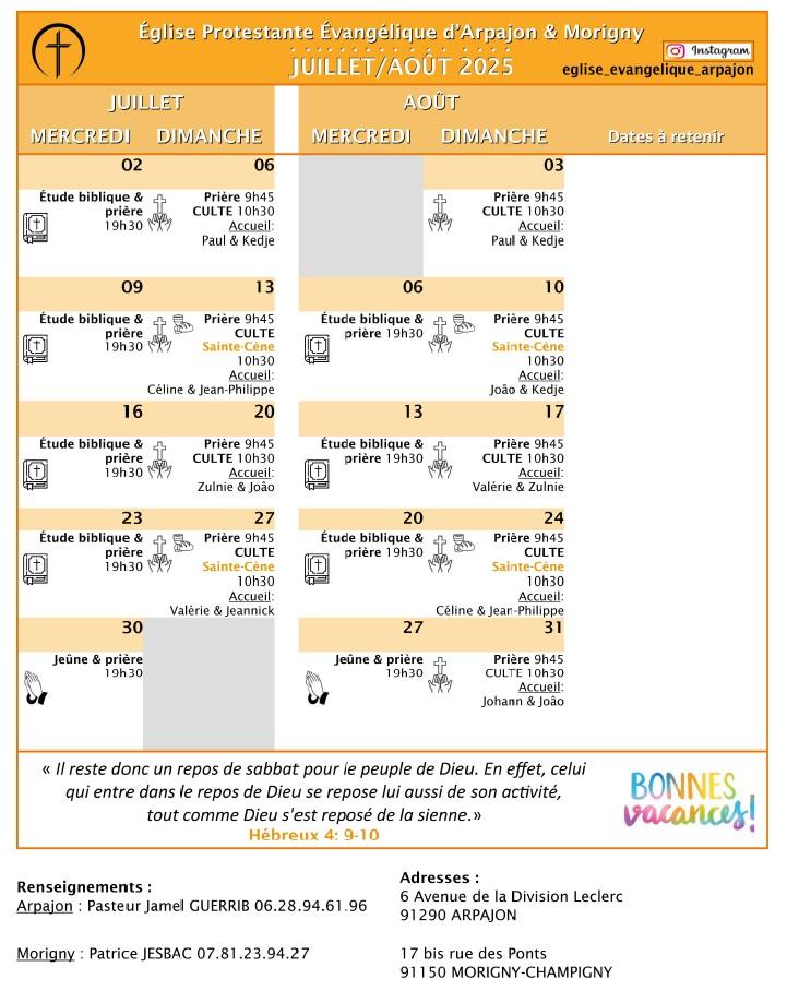 Calendrier