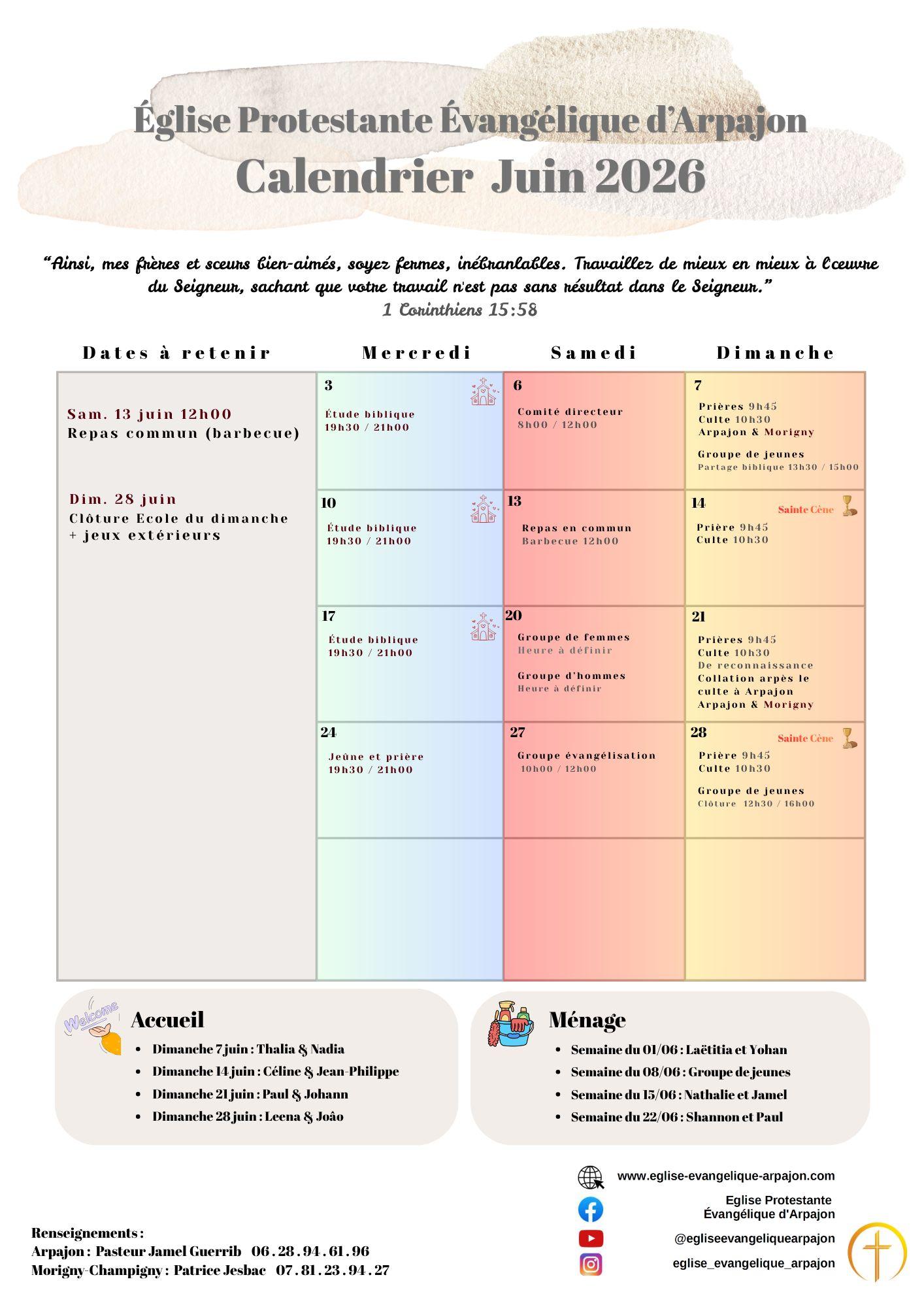 Calendrier