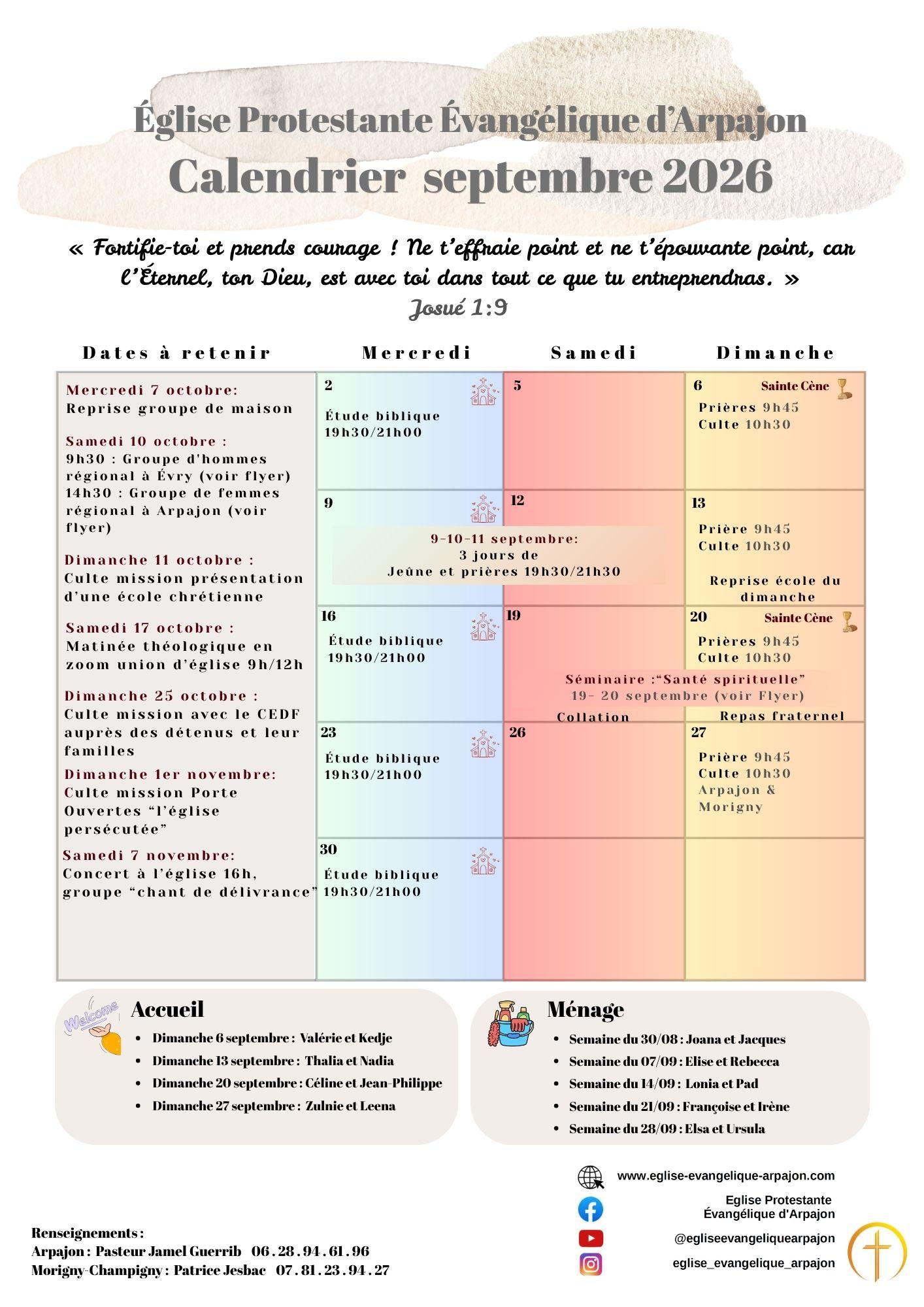 Calendrier